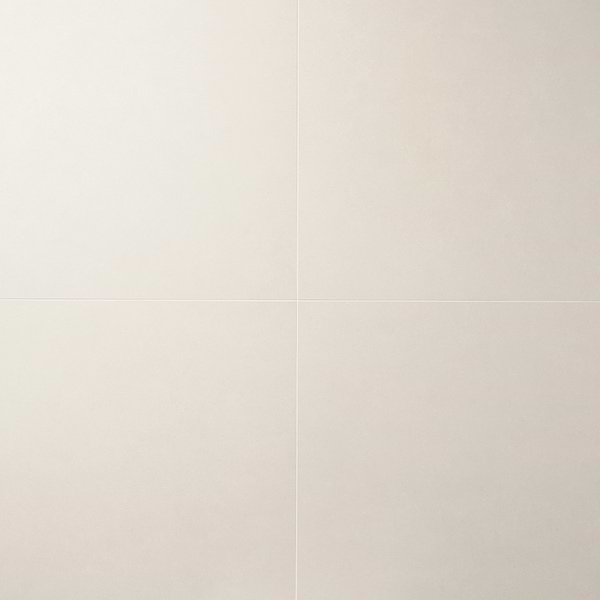 NewTech Bianco White 24x24 Double Loaded Matte Porcelain Tile