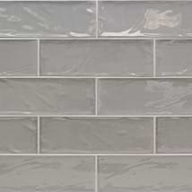 Santa Monica Gray 4x12 Polished Ceramic Tile