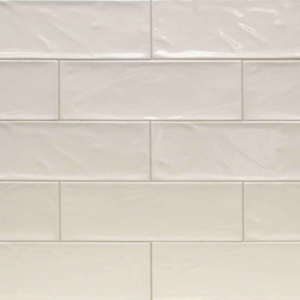 Santa Monica Ivory 4x12 Polished Ceramic Tile