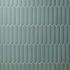 Kent Jade Green 3D 3x12 Contour Picket Polished Ceramic Wall Tile