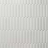 Kent White 3x12 Contour 3D Picket Polished Ceramic Wall Tile