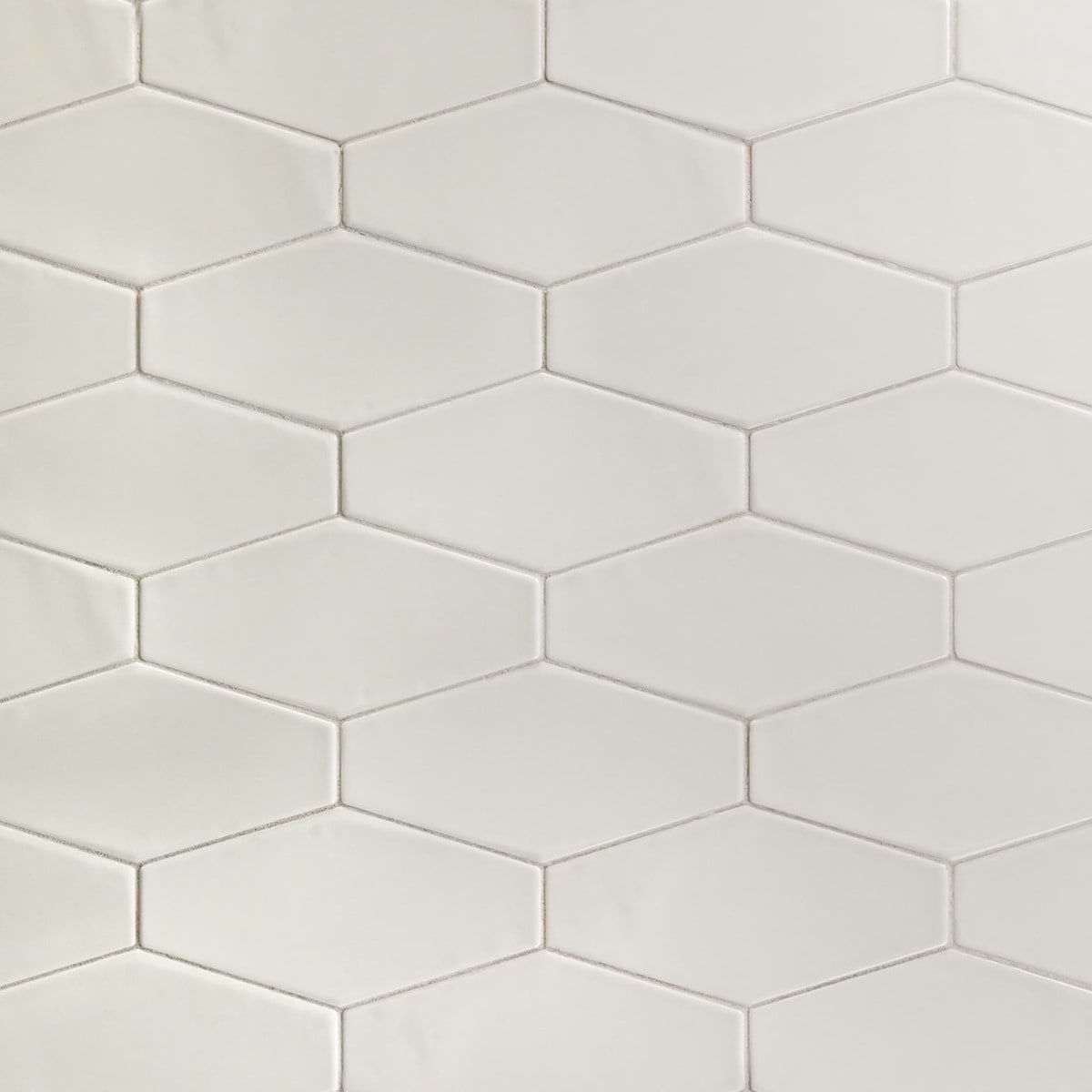 Manchester Dove Gray 4x8 Hexagon Glazed Ceramic Wall Tile