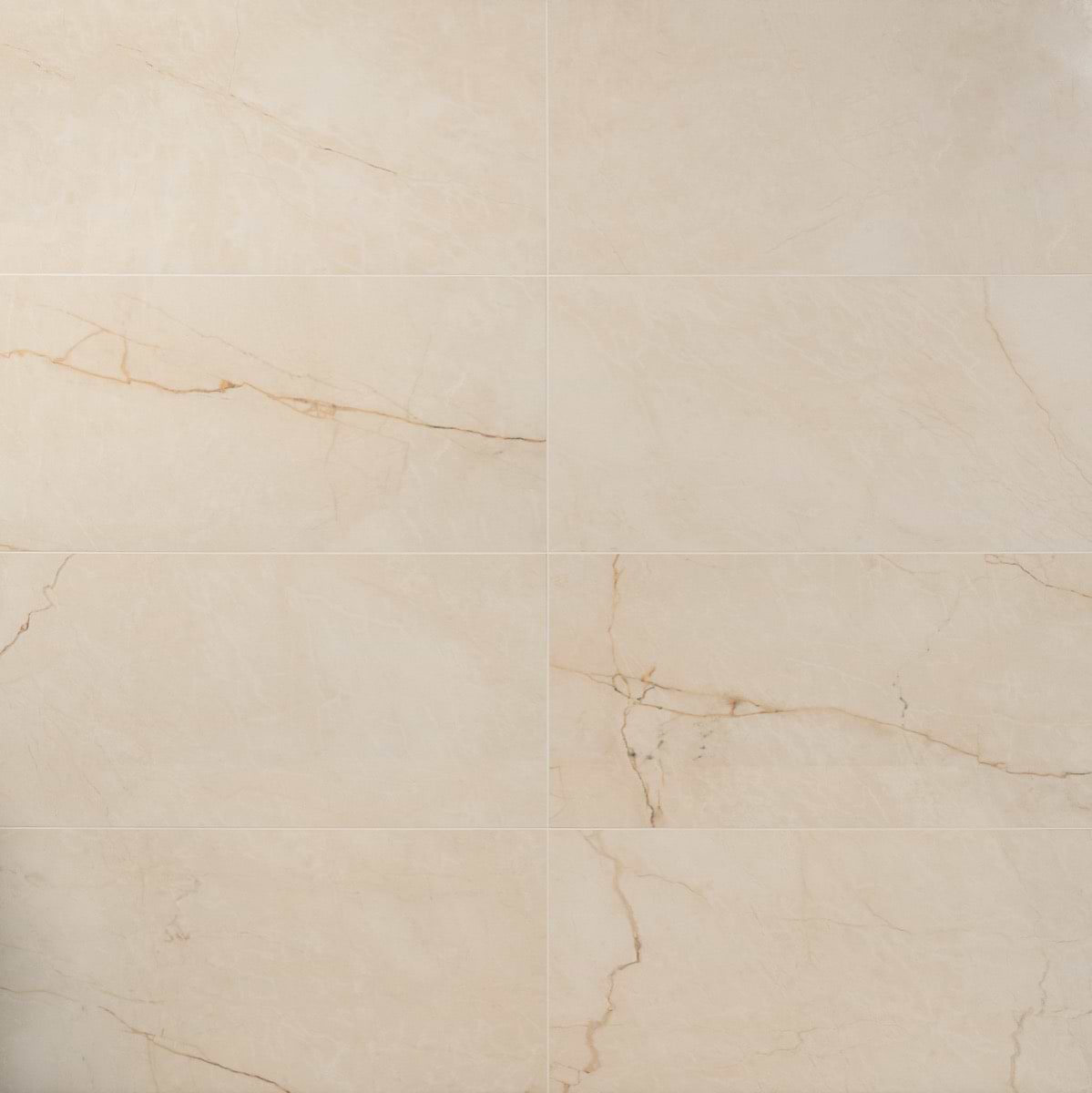 Marble Tech Crema Avorio 12x24 Polished Porcelain Tile