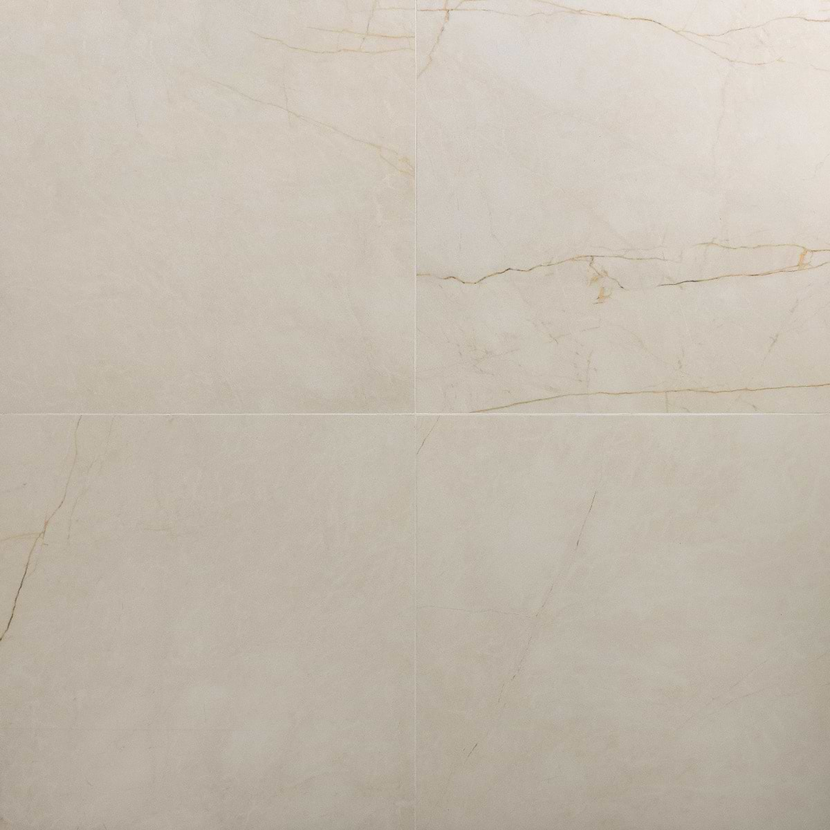 Marble Tech Crema Avorio 24x24 Polished Porcelain Tile