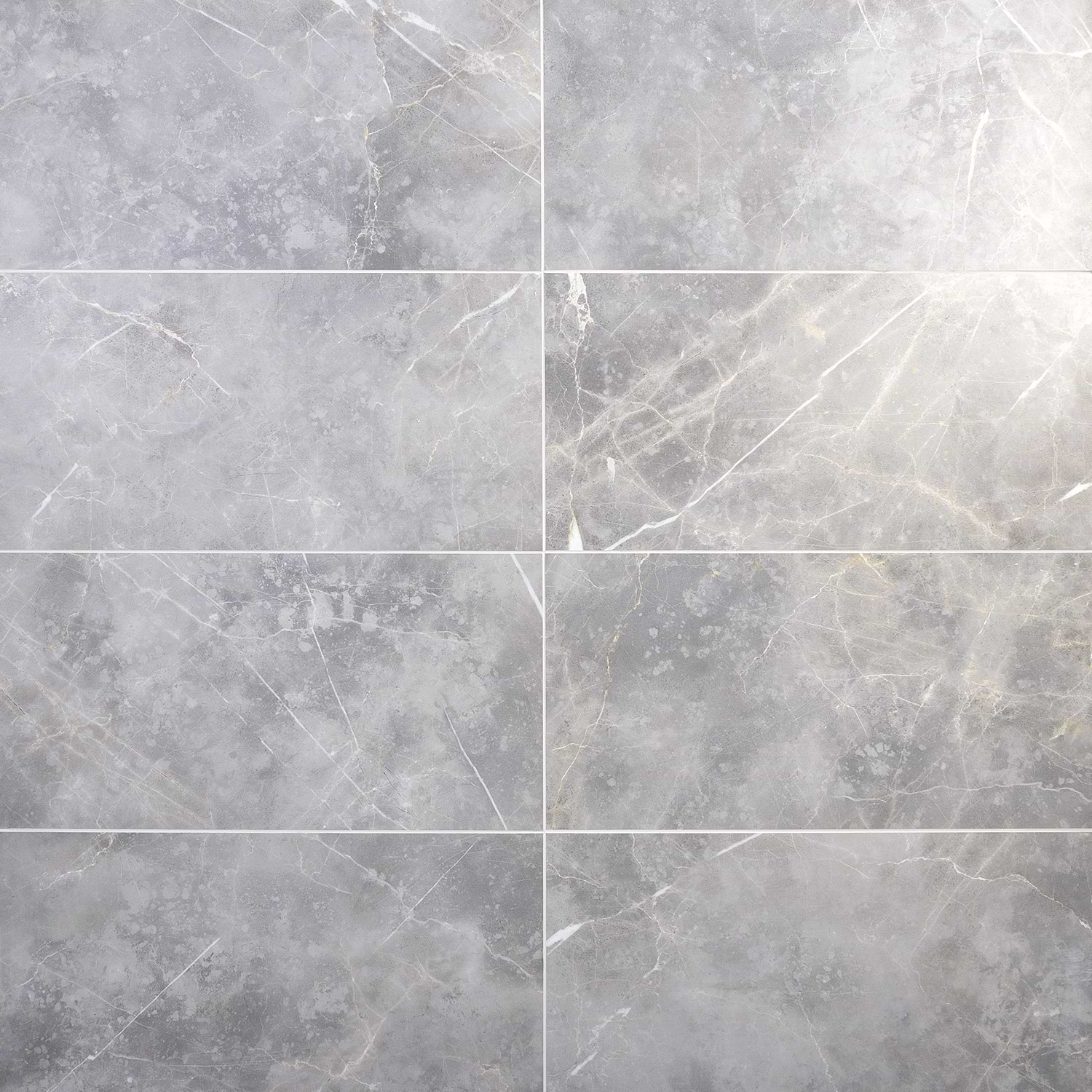 Marble Tech Grigio Imperiale 12x24 Matte Porcelain Tile