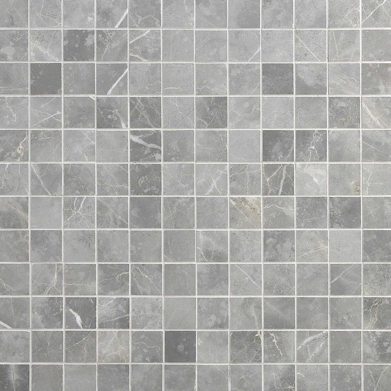 Marble Tech Grigio Imperiale 2x2 Matte Porcelain Mosaic Tile