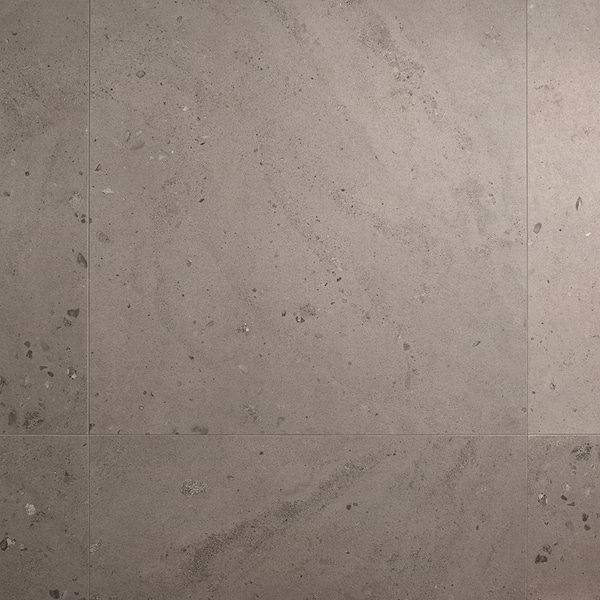 Piccoli Petite Taupe Gray 36x36 Terrazzo Look Matte Porcelain Tile