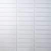 Stacy Garcia ArtBlock Azure Blue 4x16 Fluted Glossy Porcelain Tile