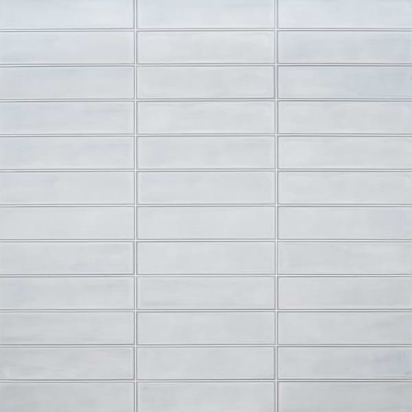 Stacy Garcia ArtBlock Azure Light Blue 4x16 Matte Porcelain Tile