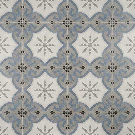 Encaustic Look Porcelain Tile for Backsplash,Kitchen Floor,Kitchen Wall,Bathroom Floor,Bathroom Wall,Shower Wall,Shower Floor,Outdoor Wall,Commercial Floor