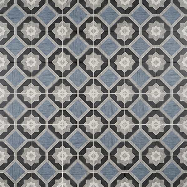 Delancey Starwood Blue 8x8 Matte Porcelain Tile
