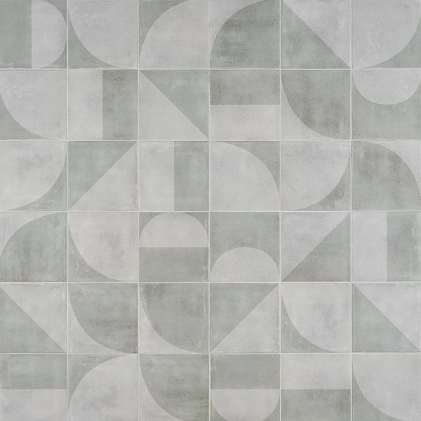 Brando Green 8x8 Matte Porcelain Tile