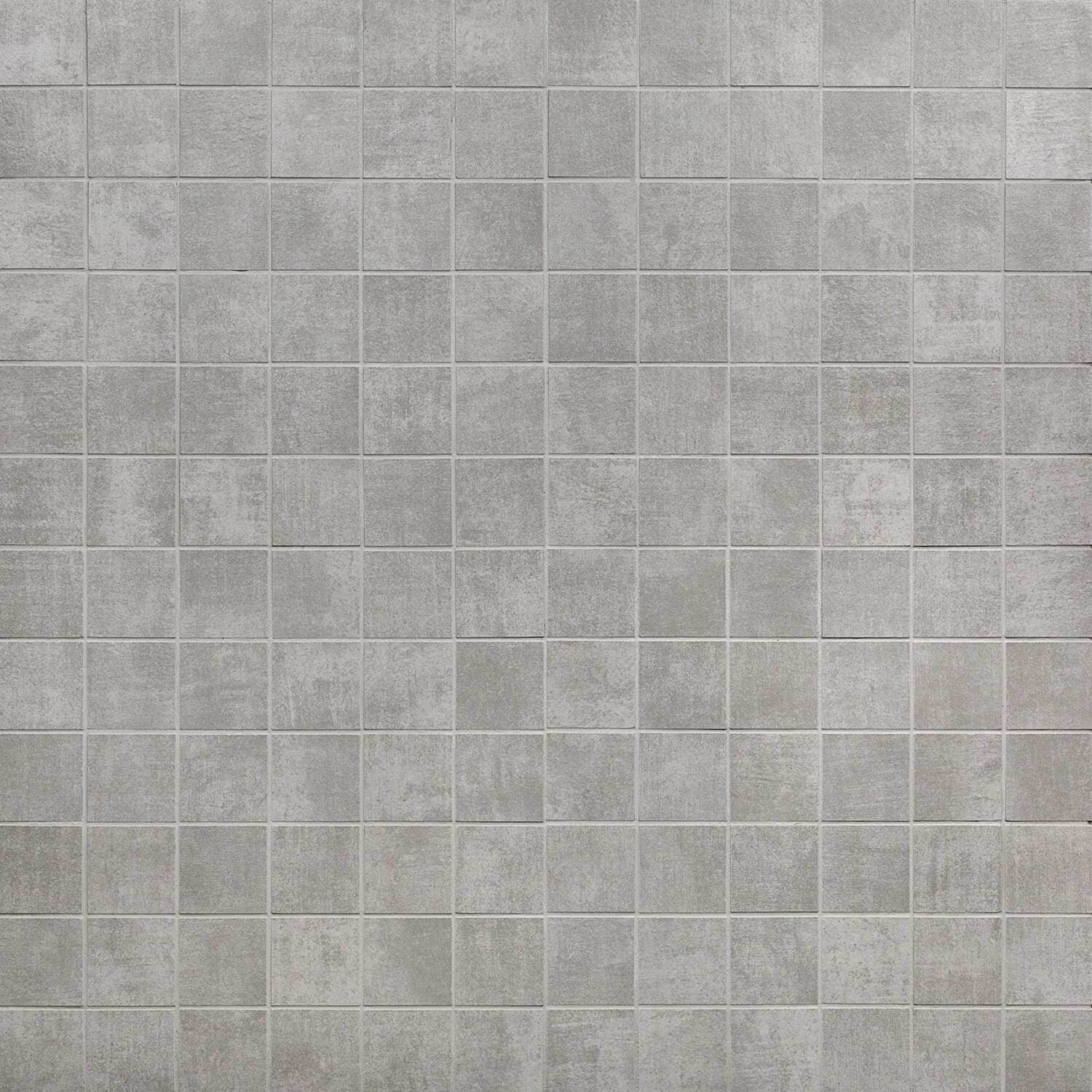 Basic Cement Grigio 2x2 Matte Porcelain Mosaic Tile