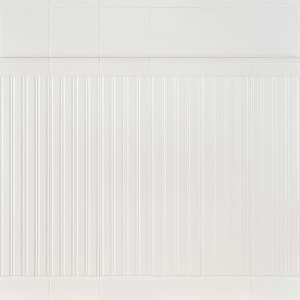 Vivir Panna 8x32 Polished Ceramic Beadboard