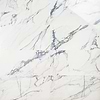 Calacatta Azur White 12x24 Polished Porcelain Tile; in White + Gray + Blue Porcelain ; for Backsplash, Bathroom Floor, Bathroom Wall, Commercial Floor, Floor Tile, Kitchen Floor, Kitchen Wall, Outdoor Wall, Shower Wall, Wall Tile; in Style Ideas Beach, Classic, Contemporary, Mediterranean, Modern, Transitional