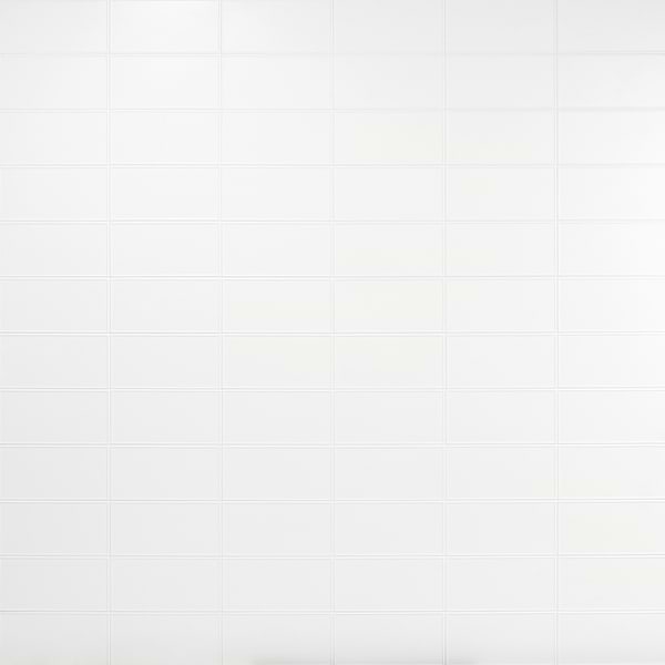 Stacy Garcia Maddox Frame White 4x8 Matte Ceramic Wall Tile