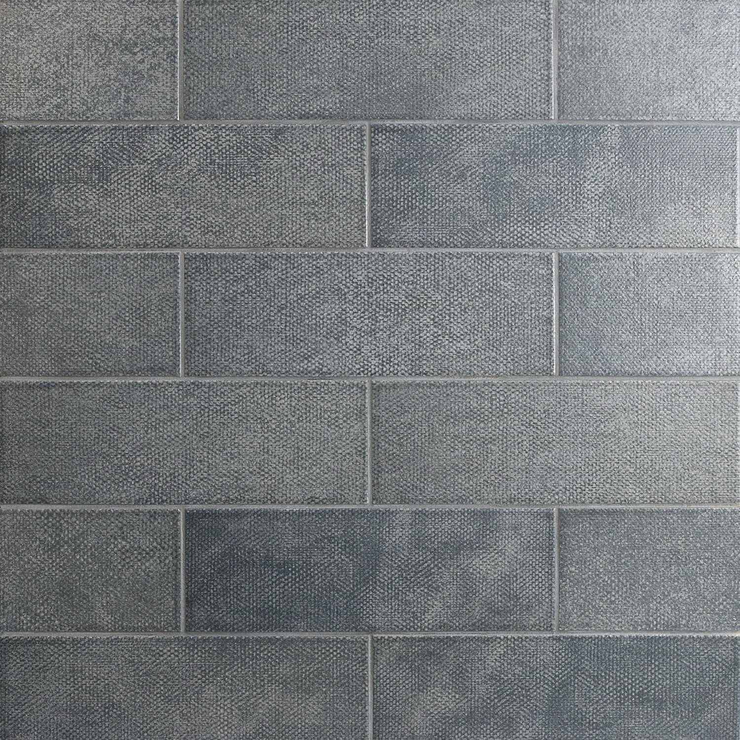 Diesel Camp Canvas Gray 4x12 Matte Ceramic Subway Wall Tile