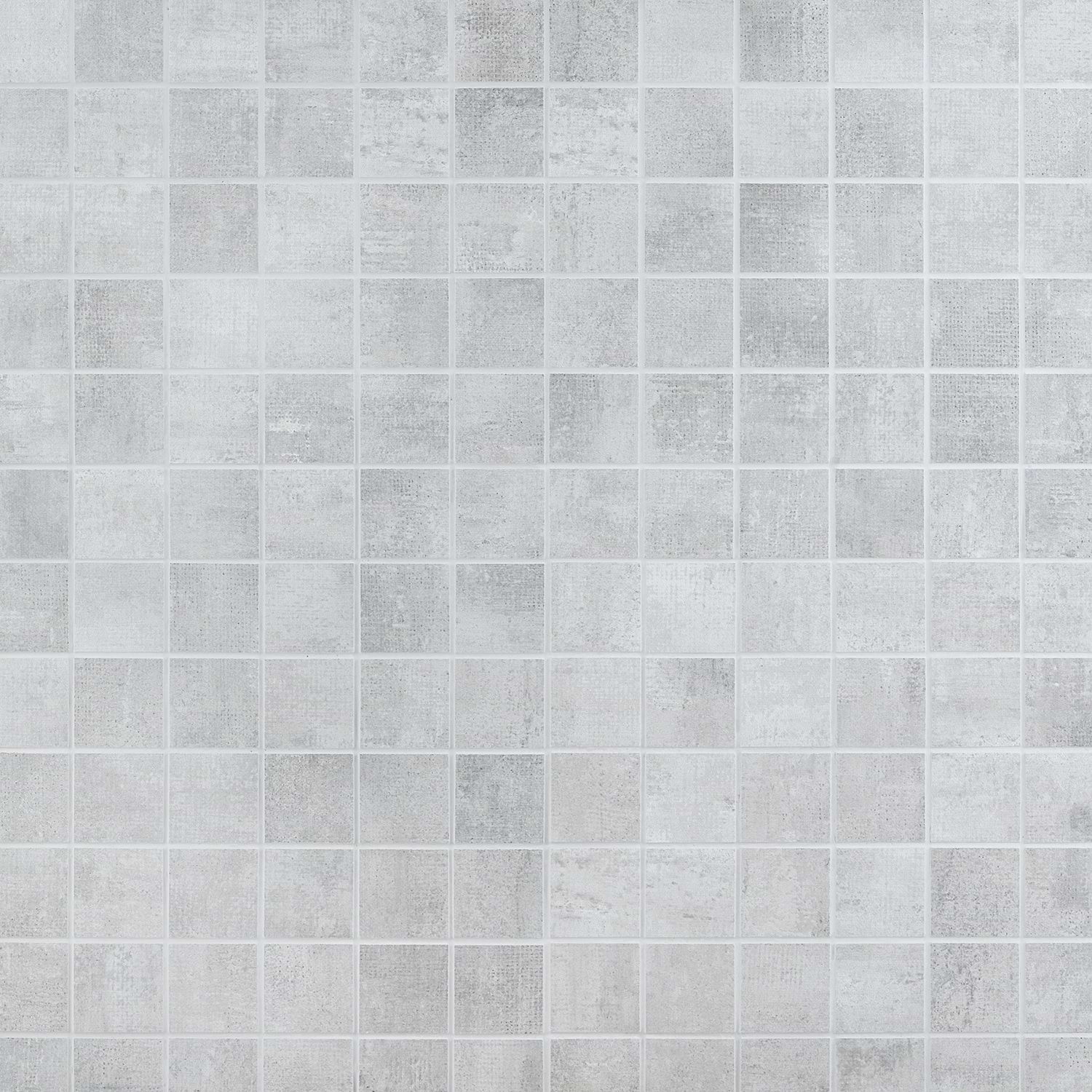 Holland Fog Medium Gray 2x2 Matte Porcelain Mosaic Tile