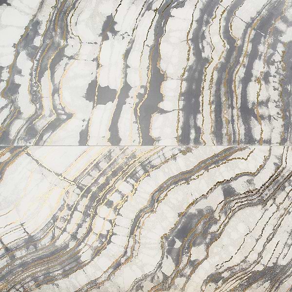 Agate Art Smoke Gray 24x48 Artisan Decor Polished Porcelain Tile
