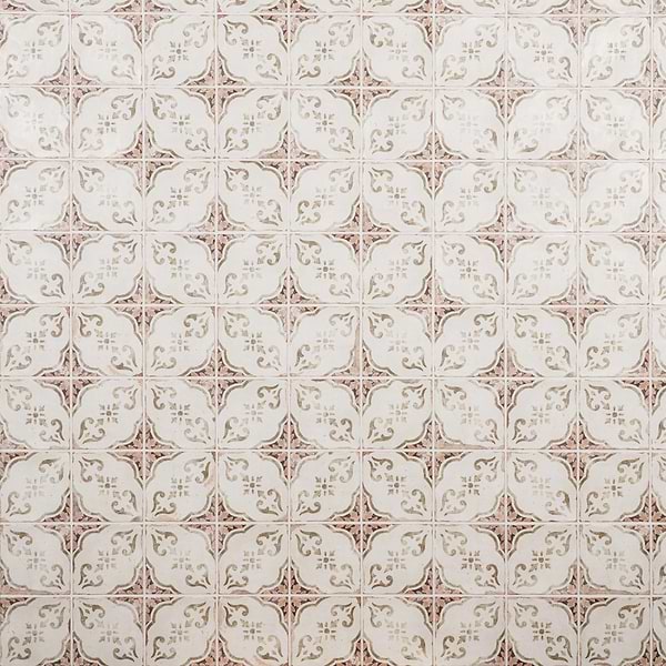 Paula Purroy Talia Portina Terracotta Gold 5x5 Matte Ceramic Tile