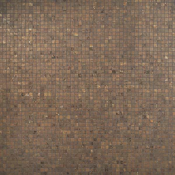 Portrait Copper 1x1 Matte Porcelain Mosaic Tile