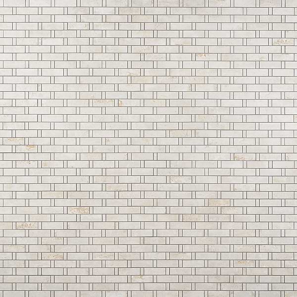 Portrait Ivory 1x3 Weave Matte Porcelain Mosaic Tile