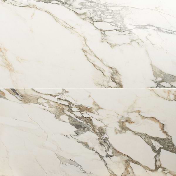 DreamStone Calacatta Rustico 24x48 Polished Porcelain Tile