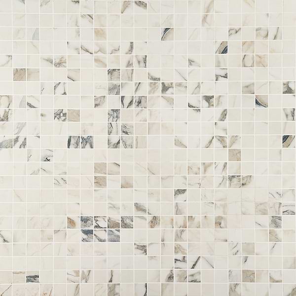 DreamStone Calacatta Rustico 2x2 Matte Porcelain Mosaic