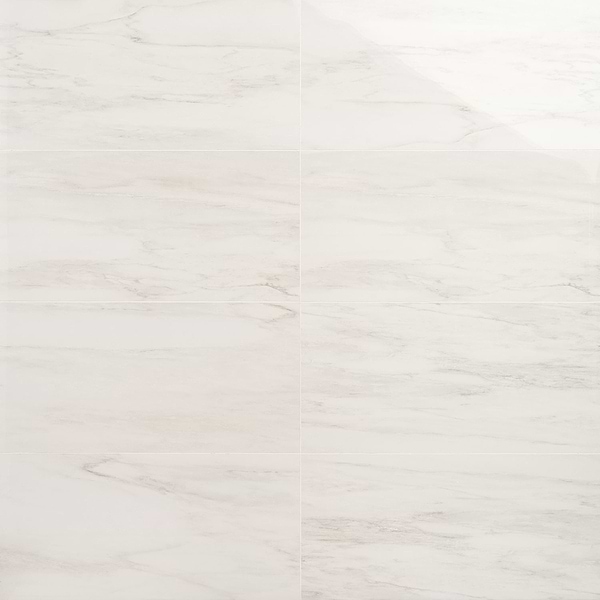 DreamStone Dolomite Snow 12x24 Polished Porcelain Tile