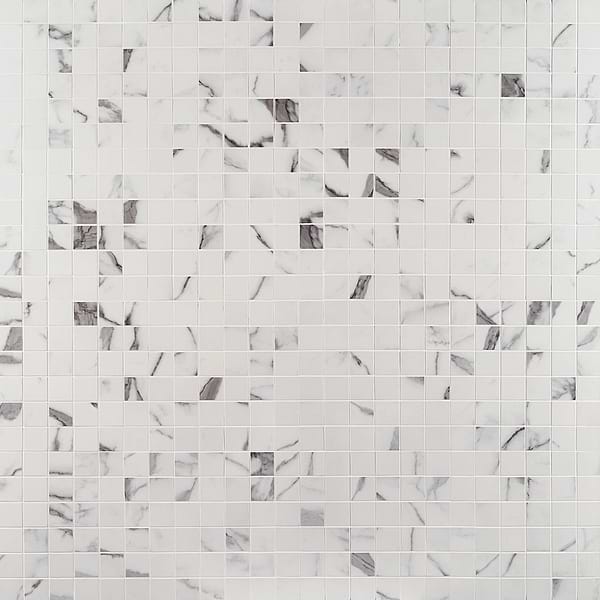 DreamStone Statuario Valley 2x2 Matte Porcelain Mosaic