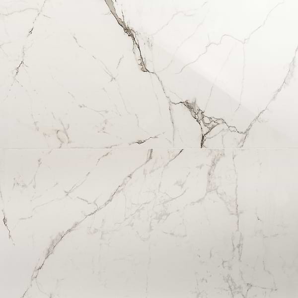 DreamStone Statuario Venato 24x48 Polished Porcelain Tile