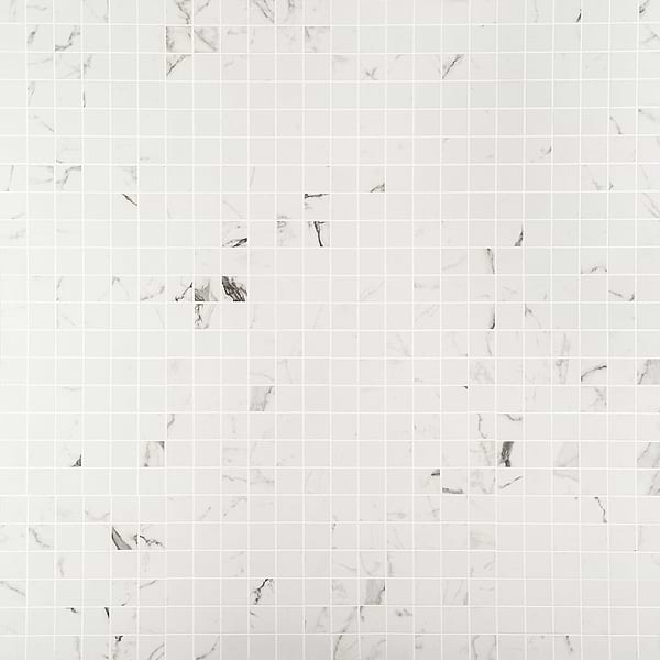 DreamStone Statuario Venato 2x2 Matte Porcelain Mosaic