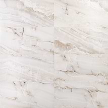 Basic Marble Onyx Aurelia Beige 12x24 Satin Porcelain Tile