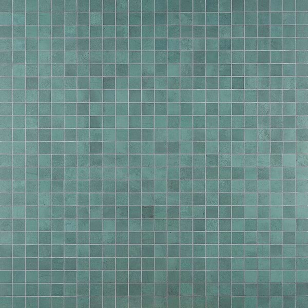 Bond Viridum Green 2x2 Matte Porcelain Mosaic Tile