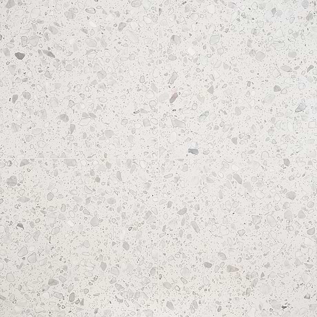 Terrazzo Italy Sacra Bianco White 24x24 Honed Terrazzo Tile