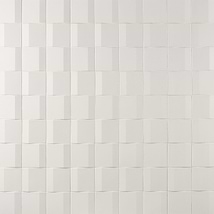 Zeal Edge 3D White 5x5 Matte Porcelain Tile