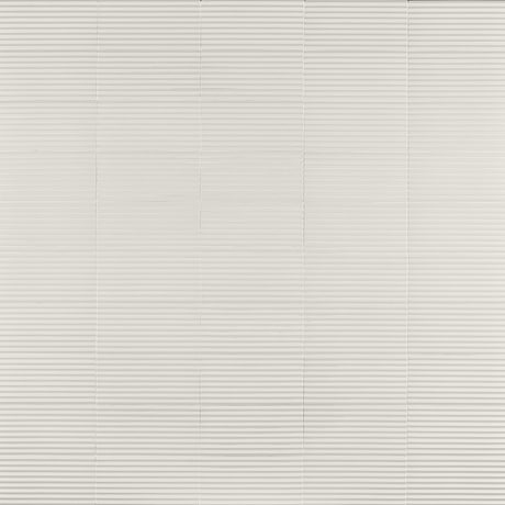 Zeal Linear 3D White 5x10 Matte Porcelain Tile