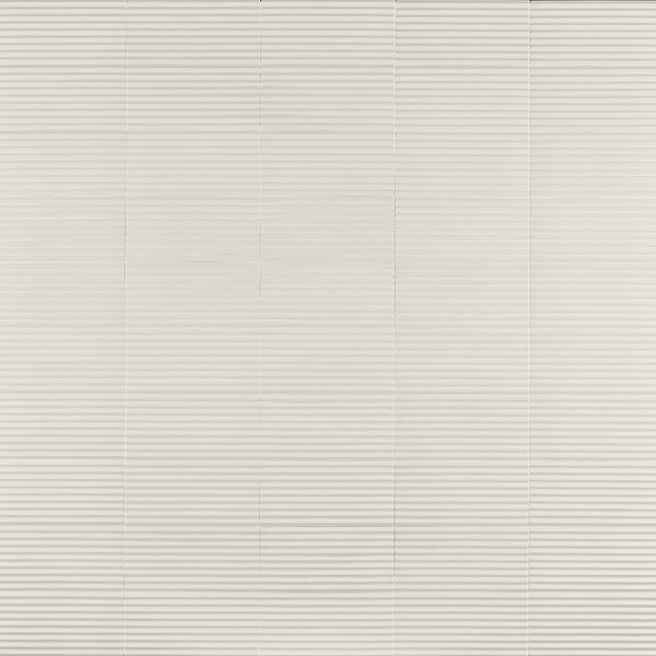 Zeal Linear 3D White 5x10 Matte Porcelain Tile
