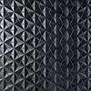 Zeal Ogassian 3D 6" Hexagon Gunmetal Gray Glazed Porcelain Tile