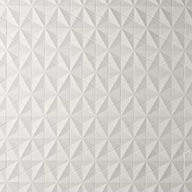 Zeal Ogassian 3D 6" Hexagon White Matte Porcelain Tile