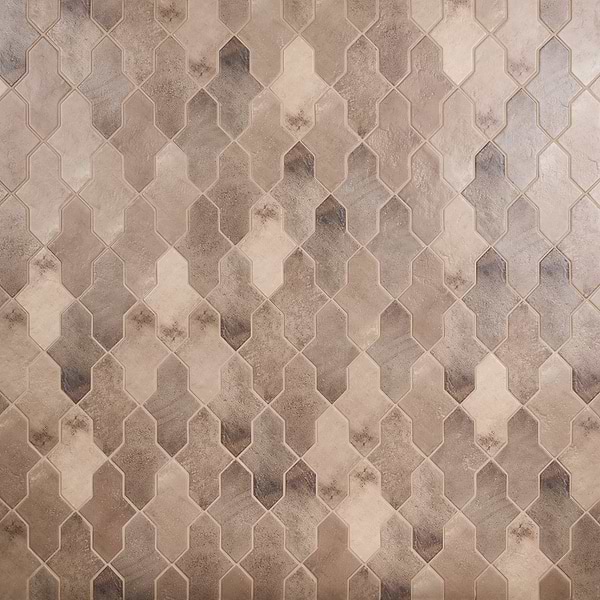 Parma Cruz Taupe Brown 5x8 Terracotta Look Matte Porcelain Tile
