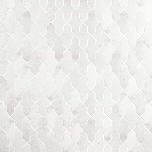 Parma Cruz White 5x8 Terracotta Look Matte Porcelain Tile
