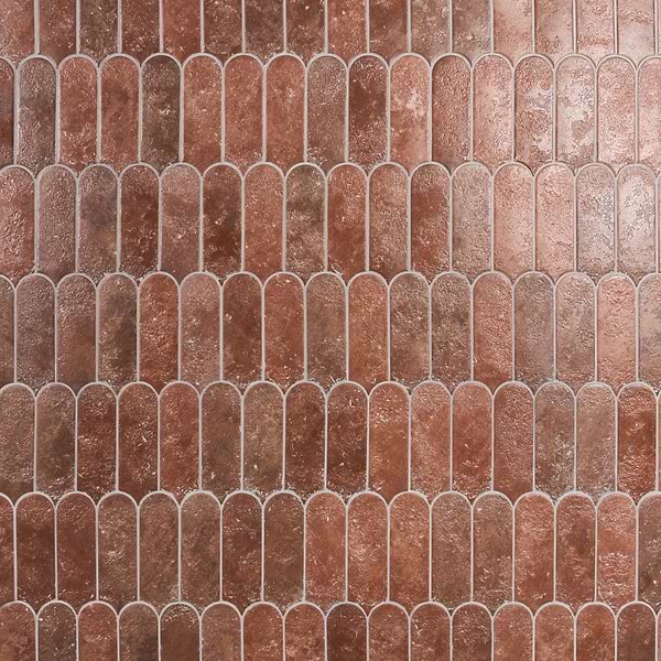 Corali Canyon Terracotta 3x9 Textured Matte Ceramic Tile