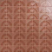Stacy Garcia Radius Espresso Brown 6x6 3D Crackled Glossy Ceramic Tile