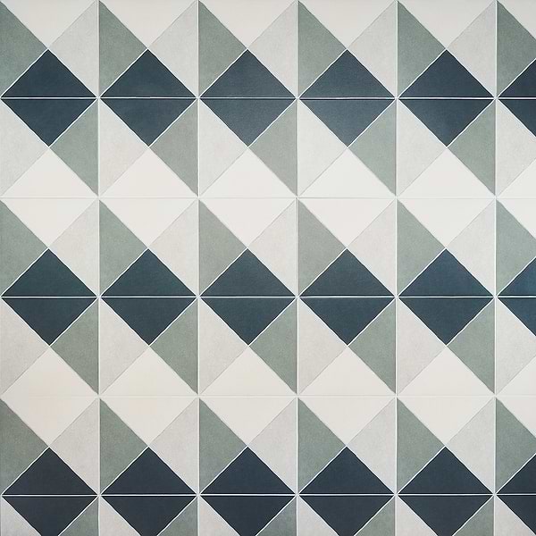 Auteur Diamond Navy Matte 9x9 PorcelainTile