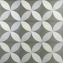 Bella Saatchi Gray 9x9 Matte Porcelain Tile