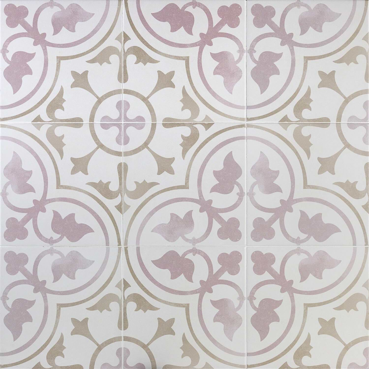 Bella Tate 9x9 Matte Porcelain Tile