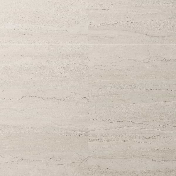 Treveso Gray 12x24 Limestone Look Matte Porcelain Tile