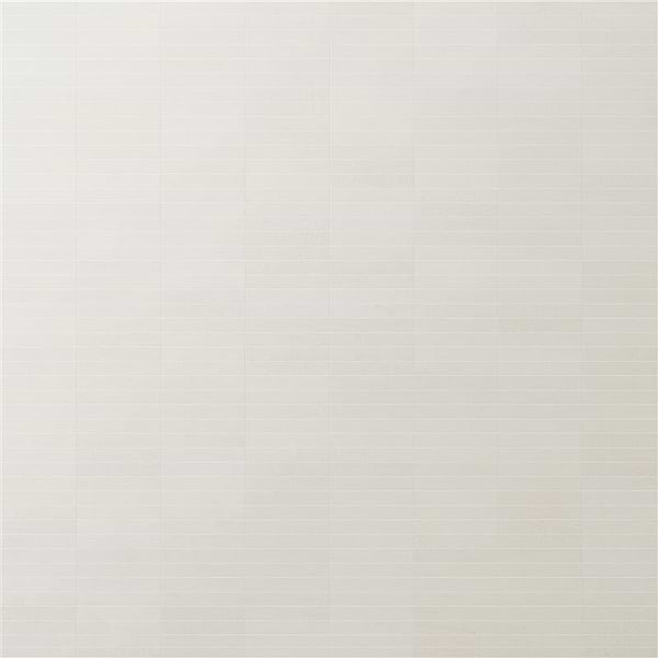 Treveso White 1x6 Stacked Limestone Look Matte Porcelain Mosaic Tile