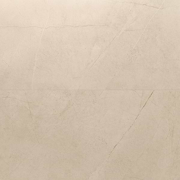 Theo Sand Beige 24x48 Marble Look Antique Satin Porcelain Tile